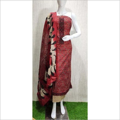 Cotton Dupatta Suit