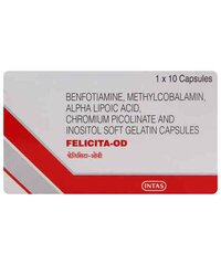 Benfotiamine Methylcobalamin Alpha lipoic acid Inositol Chromium picolinate Capsules