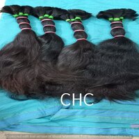 PREMIUM QUALITY SINGLE DRAWN INDIAN BULK VIRGIN HUMAN HAIR EXTENSIONS