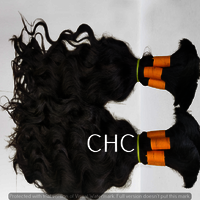 PREMIUM QUALITY SINGLE DRAWN INDIAN BULK VIRGIN HUMAN HAIR EXTENSIONS