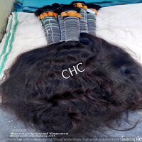 PREMIUM QUALITY SINGLE DRAWN INDIAN BULK VIRGIN HUMAN HAIR EXTENSIONS