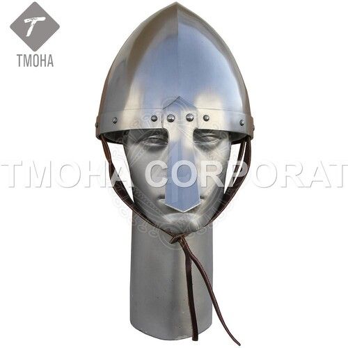 Iron Medieval Armor Helmet Knight Helmet Crusader Helmet Ancient Helmet Italo-Norman Nasal Helmet Ah0582