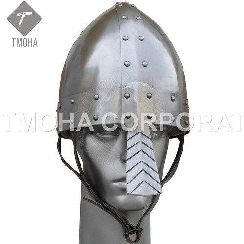 Iron Medieval Armor Helmet Knight Helmet Crusader Helmet Ancient Helmet Oval Norman Helmet 2 Ah0597