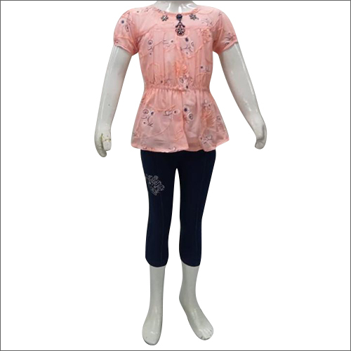 Girls Fancy Capri And Top