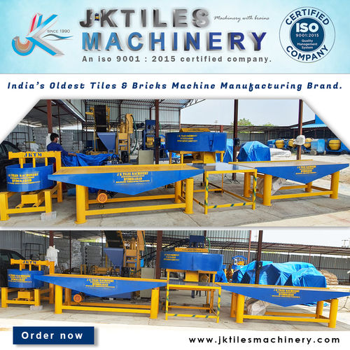 Cement Tiles Making Machine