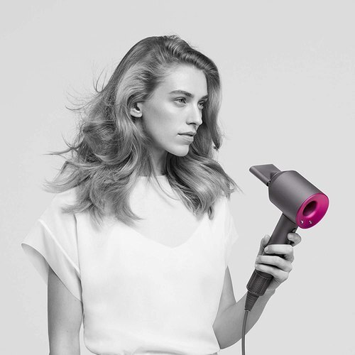 Pink And Grey Dyson Hair Dryer