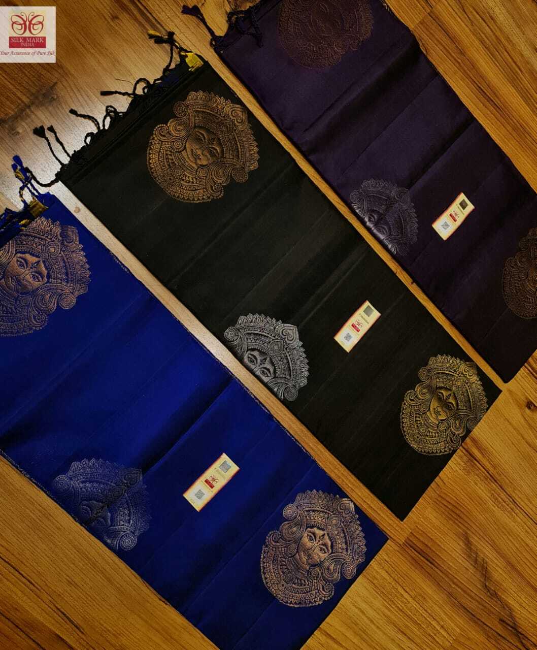 Pure Kanjivaram soft kalamakari  silk saree