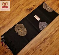 kalamakari pure kanjivaram silk saree