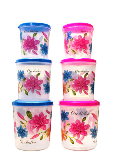 5-7-10 FOIL PRINTED DECENT CONTAINER