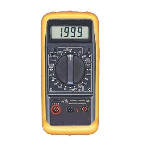 Yellow Meco Multimeter