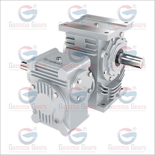 Input And Output Solid Horizontal Double Reduction Gearbox