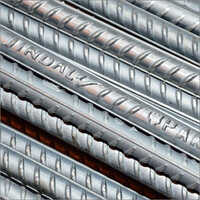 Jindal Tmt Bar - Round Metal, Galvanized Surface Treatment | High-strength Reinforcement For Earthquake Resilience, Industrial & Construction Use