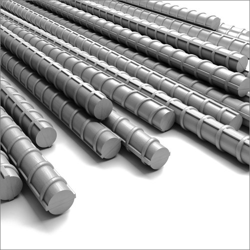 Sun TMT Steel Bar - Galvanized Round Metal Ideal for Industrial Applications