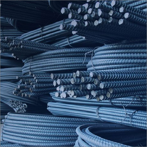 Indrola TMT Bar - Galvanized Metal, Round Shape | Flexible, Cost-Effective, Ideal for Bridges and High-Rise Buildings