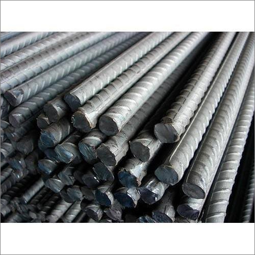 Rudra TMT Steel Bar - Galvanized Round TMT Bar | Metal Construction for Industrial Applications