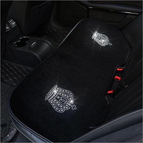 Black Polyester Car Seat Protector