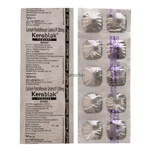 Calcium-D-Pantothenate Tablets