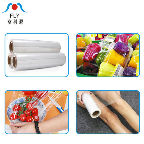 Semi-Automatic Fly1500 Pvc Cling Film Machine