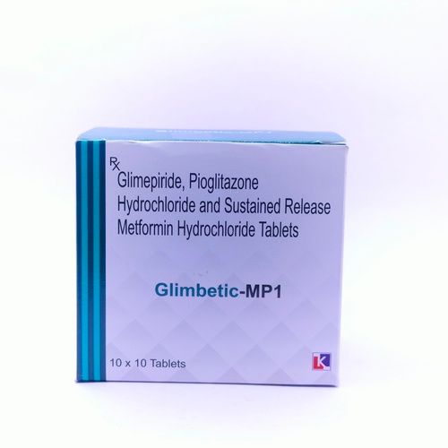 Glimeperide and Metformin and Pioglitazone Tablet