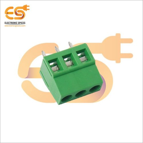 Kf128-5-3p 10a 3 Pin 5.0mm Pitch Pcb Mount Terminal Block Connector