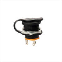 Esrdns 5.5 X 2.1 Mm Dc Power Jack Socket - Plastic, Length 2.1 Mm, Diameter 5.5 Mm, Color Black | 12v Voltage, 6a Current Rating, Female Pin Type