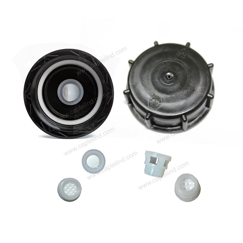 Vented jerry Caps and Degassing plugs
