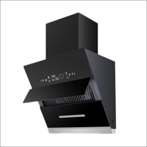 60 cm Trio Blade Black Kitchen Chimney