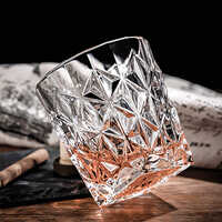Diamond Whiskey Glass 2pcs