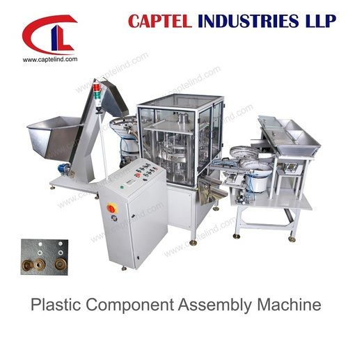 White Plastic Packaging Assembly Machine