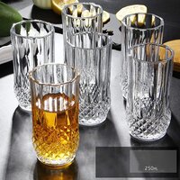 250ml Diamond Water Glass 6pcs