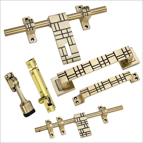 Unique Aluminium Stainless Steel Brass Gold-Black Single Door Kit Application: Domestic & Commercial Use