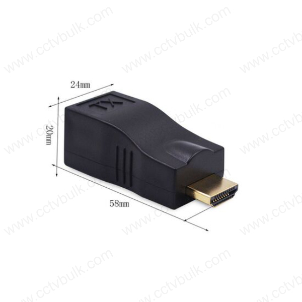 HDMI extender by cat-5e/6 cable 4k 1080p