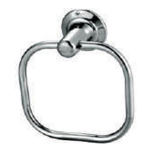 Ss Cp Towel Ring  Square Med