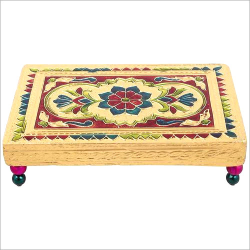 Durable Decorative Pooja Chowki