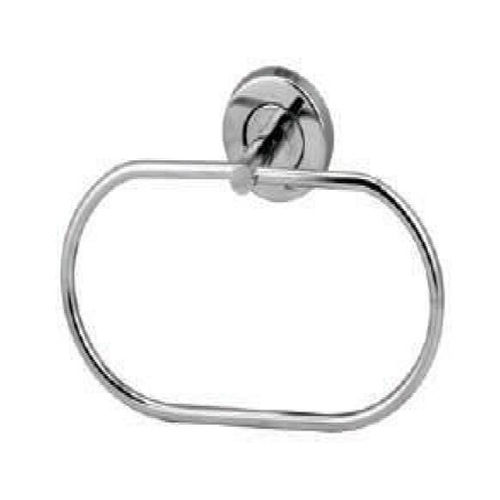 Stainless Steel Ss Cp Towel Ring Solid Oval