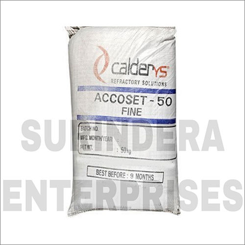 Refractories 50Kg Accoset-50 Fine Cement