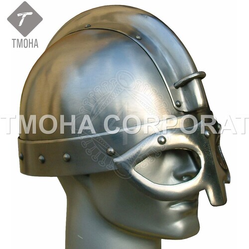 Iron Medieval Armor Helmet Knight Helmet Crusader Helmet Ancient Helmet Oval Spangenhelm After The Stuttgart Psalter Ah0640