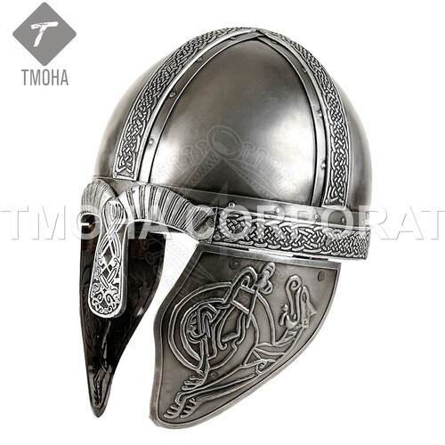 Iron Medieval Armor Helmet Knight Helmet Crusader Helmet Ancient Helmet Vendel Helmet With Optional Aventail Ah0650