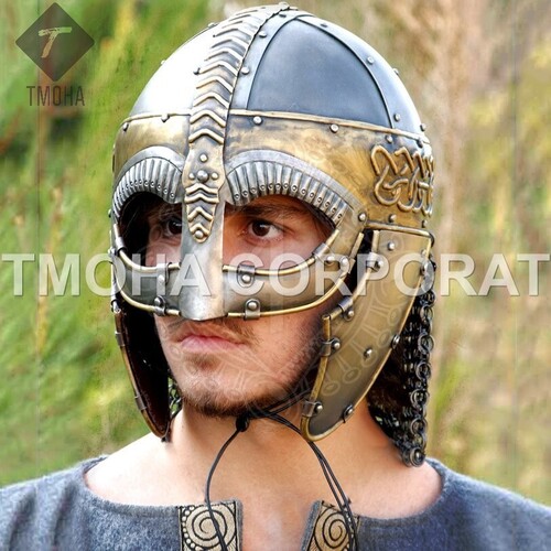 Medieval Armor Helmet Knight Helmet Crusader Helmet Ancient Helmet Noble Viking ocular helmet AH0653