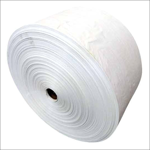 PP Woven Sack Roll - PP Material, Various Sizes Available, White Color | Eco-Friendly, High Quality with Lamination