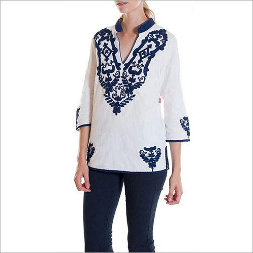 Womens Embroidered Tunic