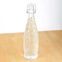 1ltr Frost Glass Water Bottle
