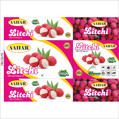 Aahar Litchi Packaging Box