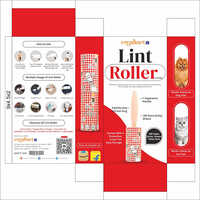 Glossy Lamination Lint Roller Printed Packaging Box