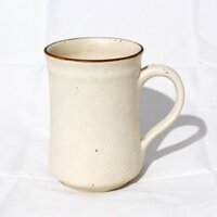 White Ceramic BeerMug