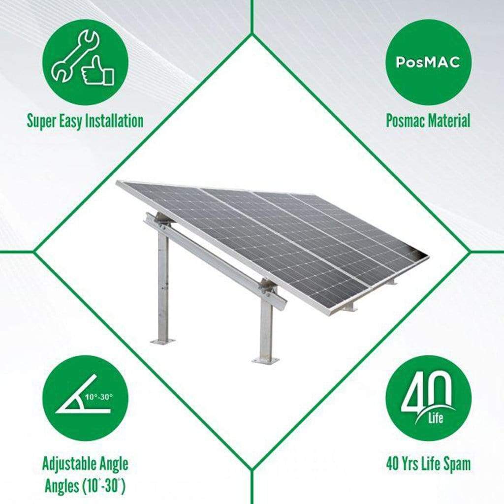 Loom Solar 4 Panel Stand (440 watts)