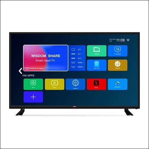 Black 50 Inches Full Hd(2K) Smart Android Led Tv Nty-50S