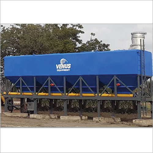 Horizontal Cement or Fly Ash Storage Silo