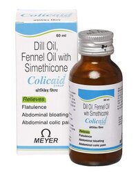 Dill oil Fennel oil Simethicone Syrup