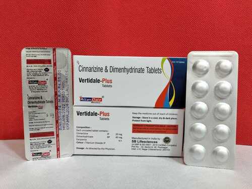 Vertidale- Plus - Tablets for Dizziness Relief | Effective Against Symptoms of Vertigo, Adult Use, Store in Cool Place